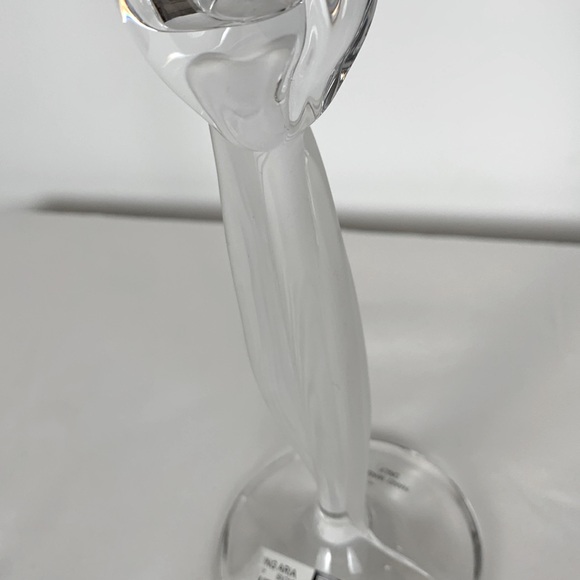 Mikasa Spring Aria 8” Candle Holder Full Lead Crystal Candlestick Replacement - Picture 4 of 5